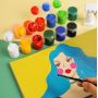wholesale 6/12/18/24colours non-toxic 15ml children's paint tempera paint acrylic paint