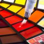 Superior 18/25/33/42 New Solid Watercolor Paint Set Fan Shape Foldable Pocket Travel Bright Water Color Pigment with Water Brush