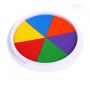 Wholesale Child Finger Painting Ink Pad Stamp DIY Craft Cardmaking Large Round Pad for Kids Education Drawing Toys
