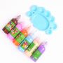 Fun Paint Set 12 colors 60ml Water Color Paint Kindergarten Children DIY Graffiti Painting Washed Paint Finger Painting
