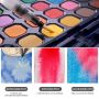 12/18/24/36/48color Watercolor Paint Set Non-toxic Professional Portable Tin Box Solid Pigment Painting Kit for Artist