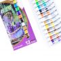 Wholesale 12colors 12ML High Quality Professional Acrylic Paint Color Set with PP Tubes for Kids & Adults Art Painting