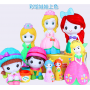 Non-toxic cheap big 200 ml bottle acrylic paint highlight DIY for plaster doll drawing painting