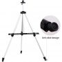 Portable Art Metal Sketch Aluminum Easel Stand with Cloth Bag Foldable Travel Easel for Artist Painting Display Art Supplies