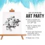 Tabletop Display Stand Artist canvas Easel,Beechwood Tripod for kids Painting easel artists painting set