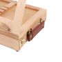 ECO friendly pine wood Artist Painting table Easel Box for painting