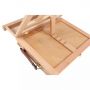 ECO friendly pine wood Artist Painting table Easel Box for painting