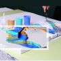 Non Toxic High Flow Fluid Acrylic Paint Liquid Acrylic Paint Fluid Painting for Child DIY Painting