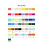 Factory direct non toxic 49 colors Acrylic paint set 80ml