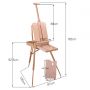 Hot Sale Folding Easel Artist Art Painting Canvas Easel Wood