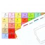 Nano gouche paint set 35 colours professinal gouache safe for kids