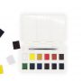 HIgh quality 12colors Portable Soul Chinese Painting Pigment