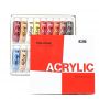 HIgh quality 18 colors Acrylic colors paint set 15 ml