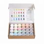 Professinal gouache pigment set 24 colours gouache safe degummed gouache pigment Set set of 2021