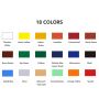 HIgh quality 18 colors Acrylic colors paint set 15 ml