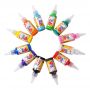 2022 hot sale eco-friendly Professinal 30ml 24colors 3D Fabric Paint Set DIY acrylic clothing color paints For Artist Painting