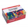 OEM puffy paint 3D permanent fabric paint textile acrylic washable 30 ml 24 colors children's gift set DIY art