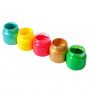 50ml Neon waterproof Painting Set with 48 Colors for Textile, Fabric, T-Shirt, Canvas Wood washable 3d acrylic metallic paint
