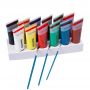 Hot sale DIY Professional children craft art pigment Finger paint 12 colors 75ml tube Tempera Paint Set with good quality