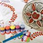OEM puffy paint 3D permanent fabric paint textile acrylic washable 30 ml 24 colors children's gift set DIY art