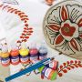 OEM fluffy paint 3D permanent fabric paint textile acrylic washable 30 ml 24 colors children's gift set DIY art