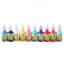 Wholesale puffy paint 3d effect fabric paint washable for children DIY ART painting 10 colours 30ml ECO friendly acrylic paint