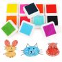 DIY Professional kid children baby art pigment Finger safe paint 12 colors set