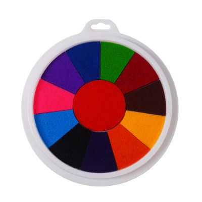 Large washable paint pad Hand Finger Painting DIY Pigment Toy Drawing Kindergarten Graffiti Multi color Finger Baby DIY Ink Pads