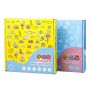 7 Color Finger Paint Set book DIY Paint Set Non Toxic Paint For Kids