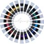 2021 Amazon hot-selling non-toxic 24 colors 12 ml acrylic paint set with Aluminum tube for art painting canvas