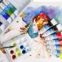 Winsor & Newton 12/18/24/36 colours 10ml artist professional plastic tube watercolor paint set