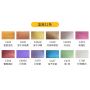 Superior/set - 12/24/48 colours professional high quality Pealrescent solid watercolor paint set