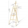 Multi-functional easel wood standing easel sketch learning triangle painting easels