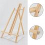 New Cheap Wooden Folding Wholesale Kids Table Top Easel Professional Mini Wood Display table Easels