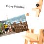wholesale professional design big artist painting wooden studio easels