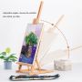 Folding Professional Sketching Kids Drawing Board Wooden Desk Table Painting Easels