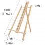 New Cheap Wooden Folding Wholesale Kids Table Top Easel Professional Mini Wood Display table Easels