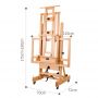 High Quality Master Slipping wooden art easel