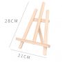 factory high quality wood mini easels for kids artist art beginner