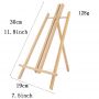 New Cheap Wooden Folding Wholesale Kids Table Top Easel Professional Mini Wood Display table Easels
