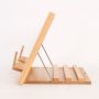 Factory Sale Beech Folding Book Wooden Bookrack Table Easel