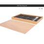 Multi-Function Tool Box Wooden Laptop Tools Box Beech Wood Artistic Wooden Box Painting Set