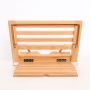 Factory Sale Beech Folding Book Wooden Bookrack Table Easel