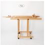 Professional Master Studio Easel Beech Wooden Easel Art Professional Easel with Casters