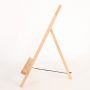 High Quality Desk Stand Display Wood Triangle Easel