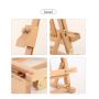 Mini Small Beech Wood Painting Easel Table Art Stand Small Table Easel