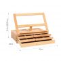 Wooden Folding Easel Sketch Mini Desk Art Easel With Three Storage Floor Drawers