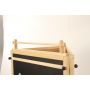 Easel for Kids Children's 3-Sided Art Activity Easel with Chalkboard Large Paper Roll Shelf & Plastic Paint Cups