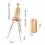 High Quality Convenient Drawing Wooden French Easel Box