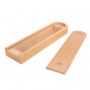 Custom Wooden Opening Artist Brush Drawing Sculpture Painting Tool Box